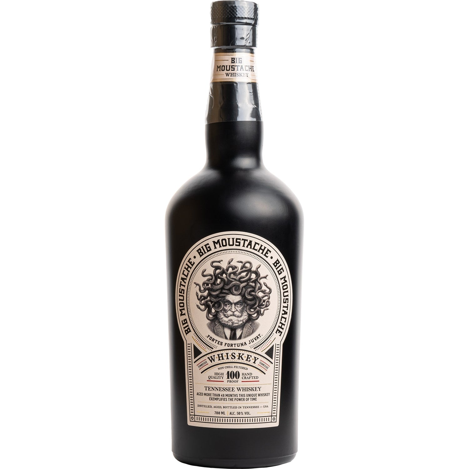BIG MOUSTACHE 100 PROOF TENNESSEE WHISKEY 0,7 50%