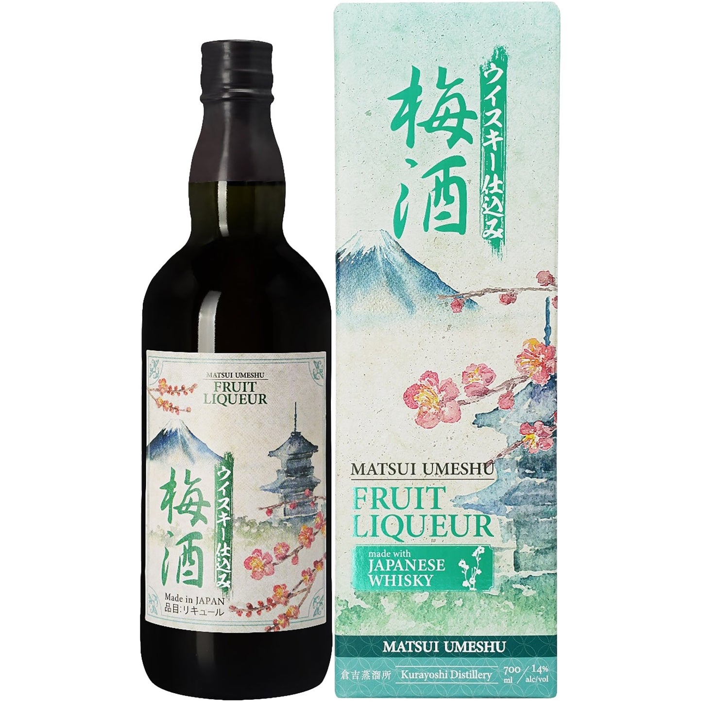 MATSUI UMESHU JAPANESE WHISKY LIQUEUR DE PRUNE 14% 0,7 KARTONIK