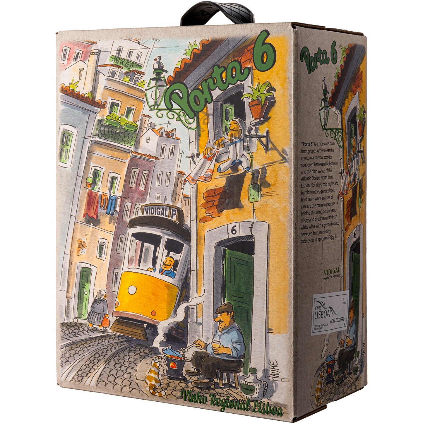 PORTA 6 BRANCO BIB 3L 2023