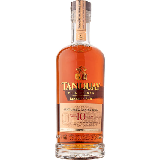 TANDUAY MATURED DARK RUM 10YO 0,7L 40%