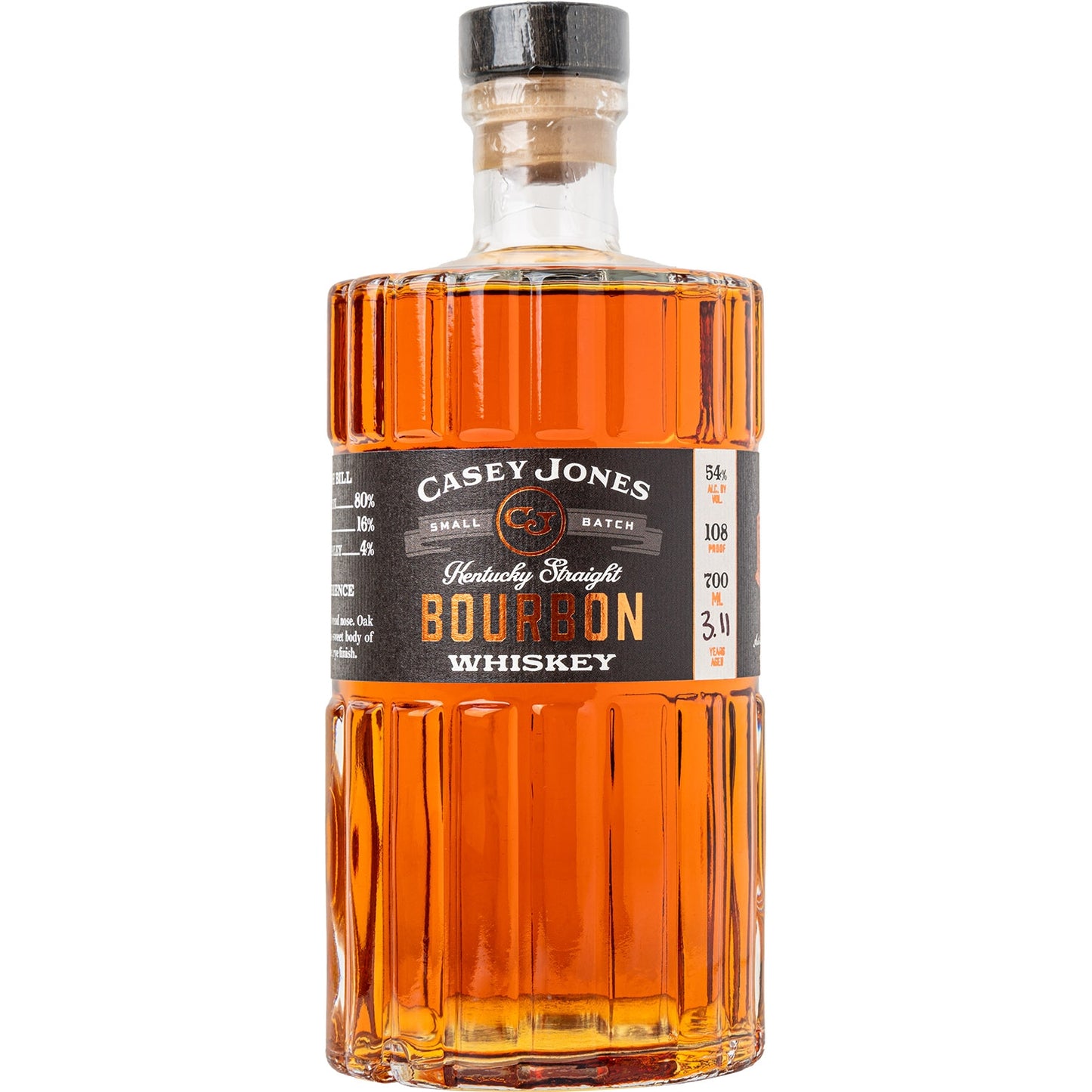 CASEY JONES BLACK LABEL 54% 0,7L BOURBON WHISKEY