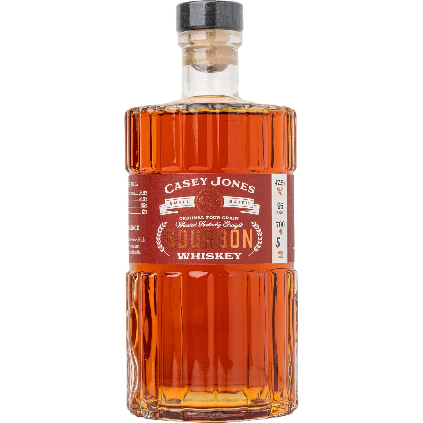 CASEY JONES RED LABEL 47,5% 0,7L BOURBON WHISKEY