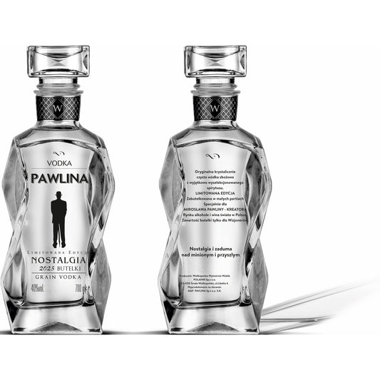 PAWLINA VODKA KARAFKA LIMITED NOSTALGIA