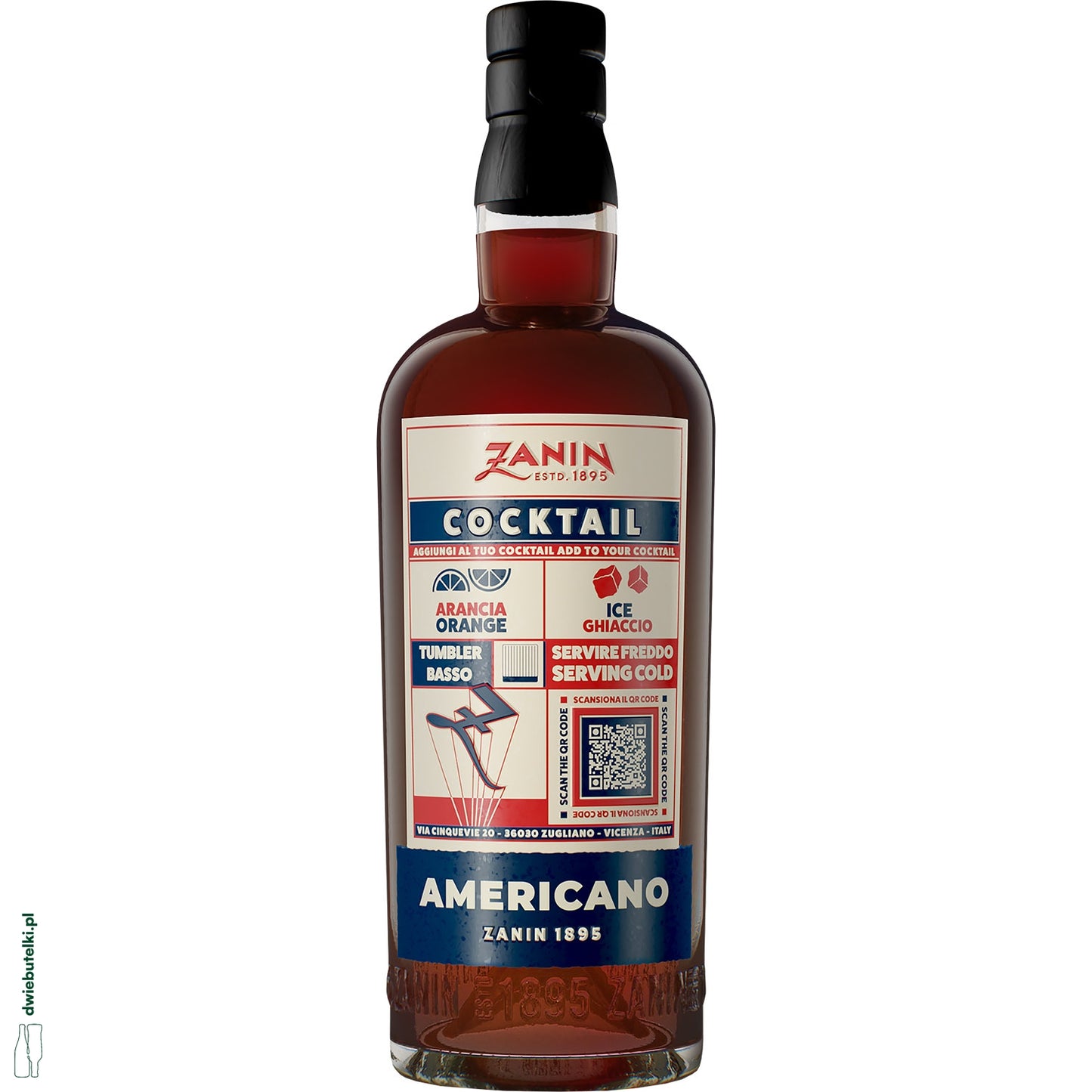 ZANINI COCKTAIL AMERICANO IQUORE 0,7 18%
