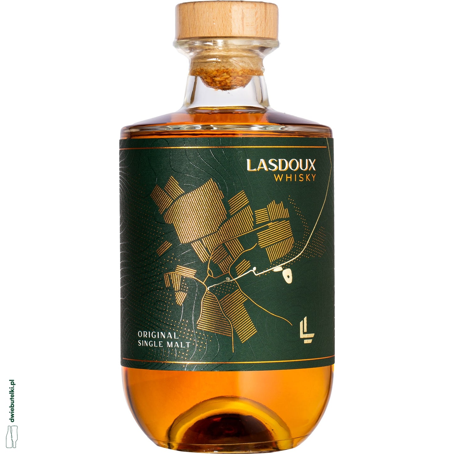 LHERAUD LASDOUX WHISKY ORIGINAL SINGLE M ALT 45% 0,7L TUBA