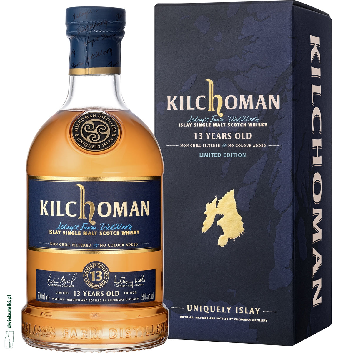 KILCHOMAN 13 YO 50%