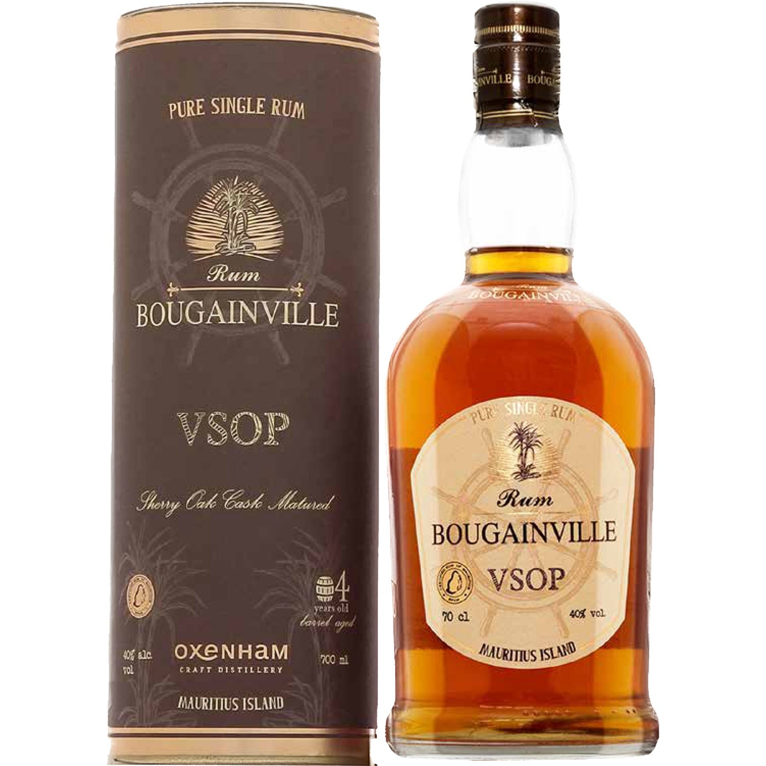 BOUGAINVILLE VSOP 0,7 40% TUBA