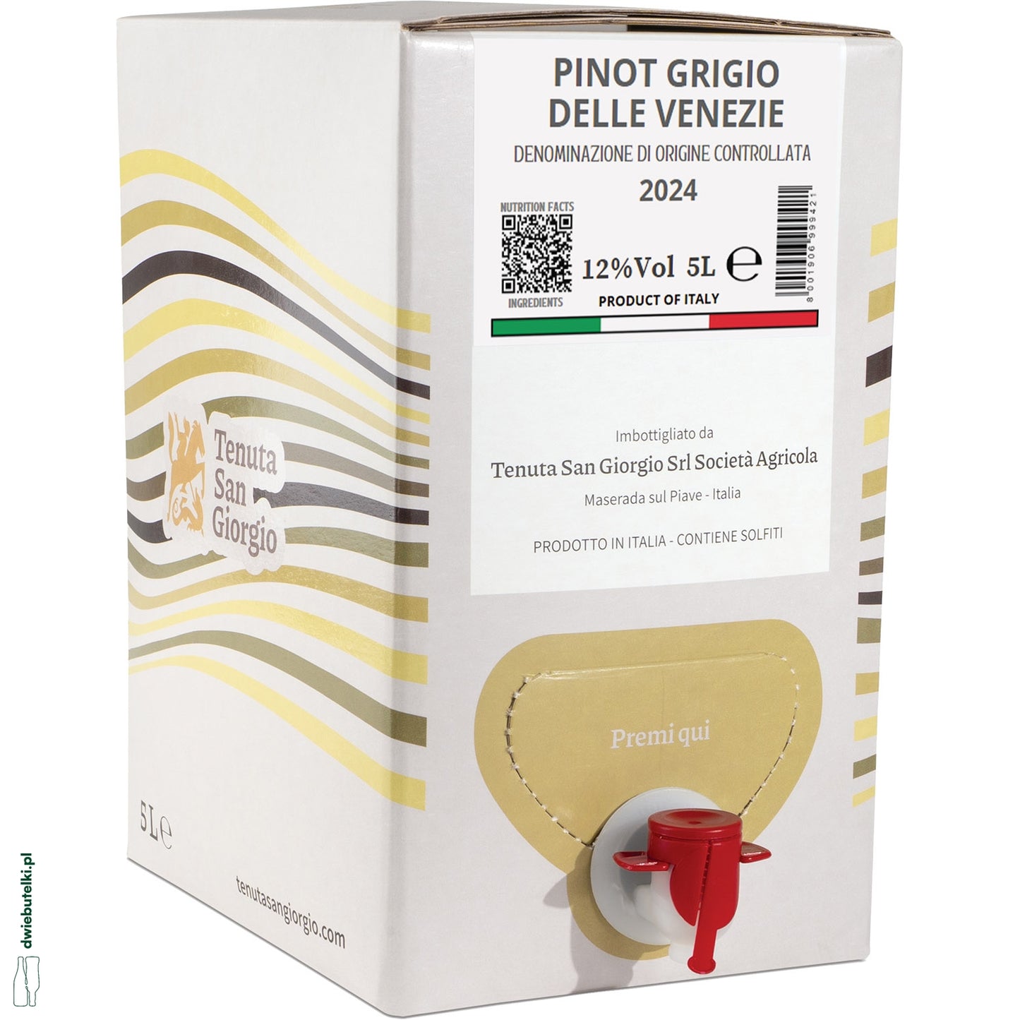 TSG PINOT GRIGIO 5,0L 2024 BAG IN BOX
