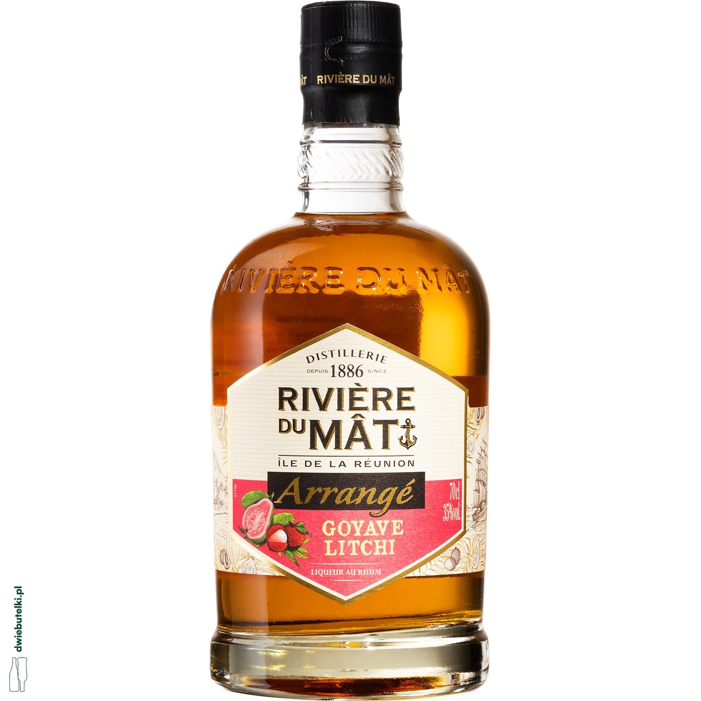 RIVIERE DU MAT ARRANGE GOYAVE LITCHI 0,7L 35%