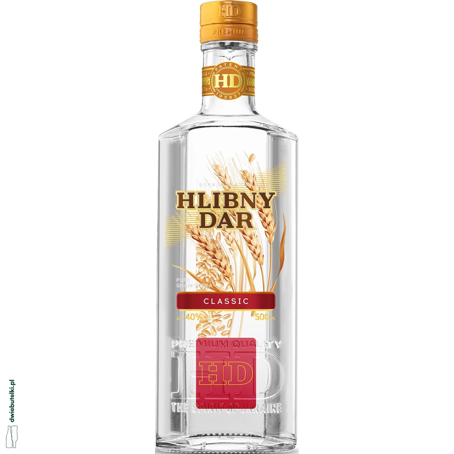 HLIBNY DAR VODKA 0,5 40%