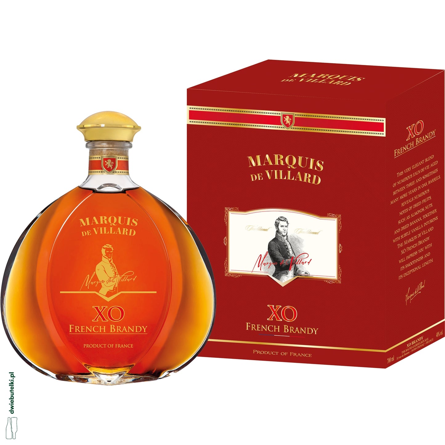MARQUIS DE VILLARD XO BRANDY KARTON