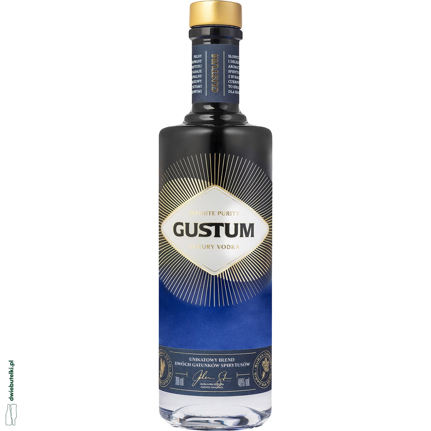GUSTUM LUXURY VÓDKA 0,7 L