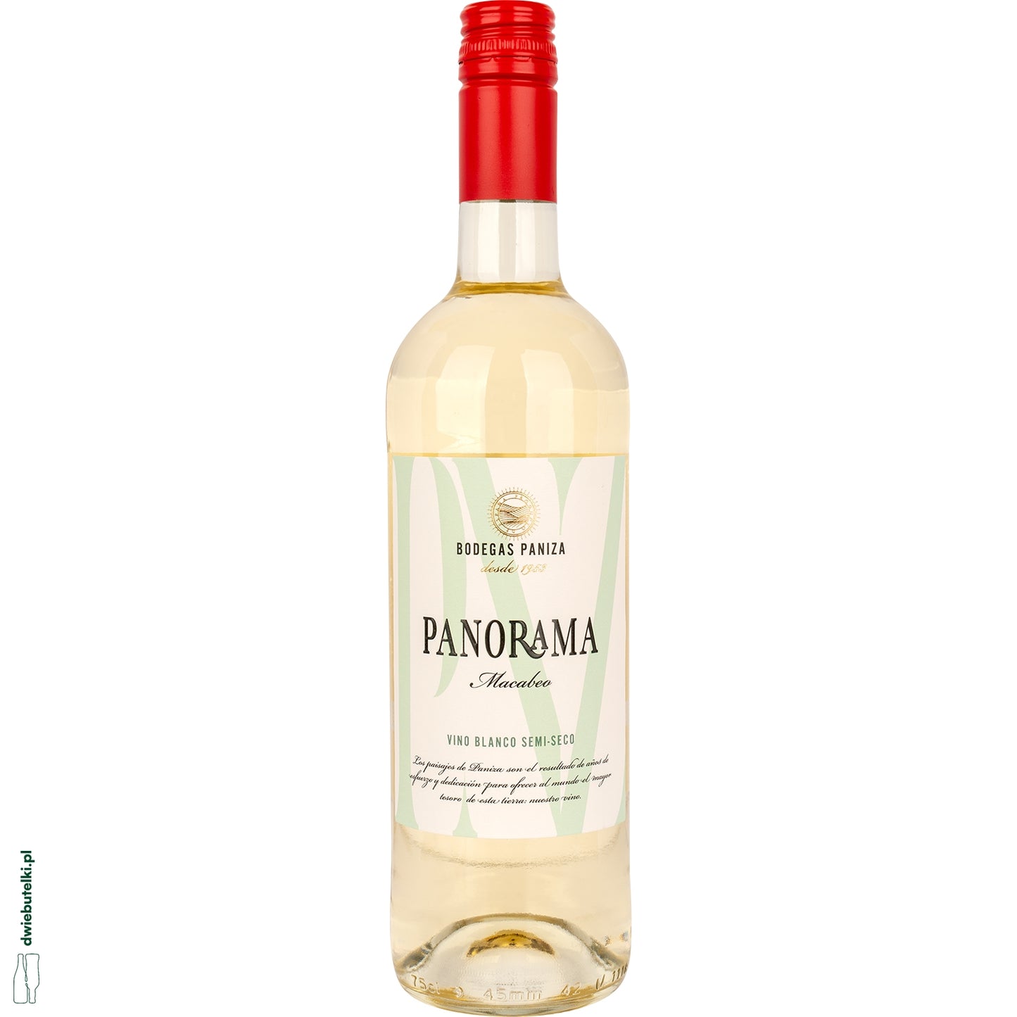 PANORAMA MACABEO BLANCO SEMI-SECO 0,75 12 % 2024