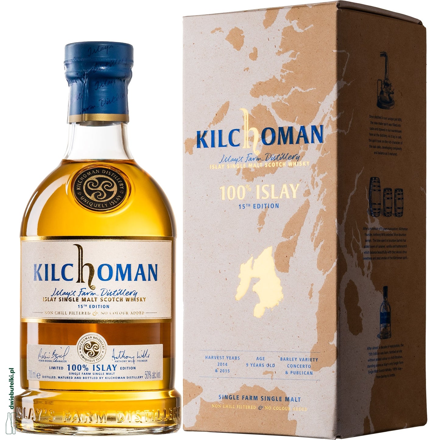 KILCHOMAN 100% ISLAY 15TH EDITION