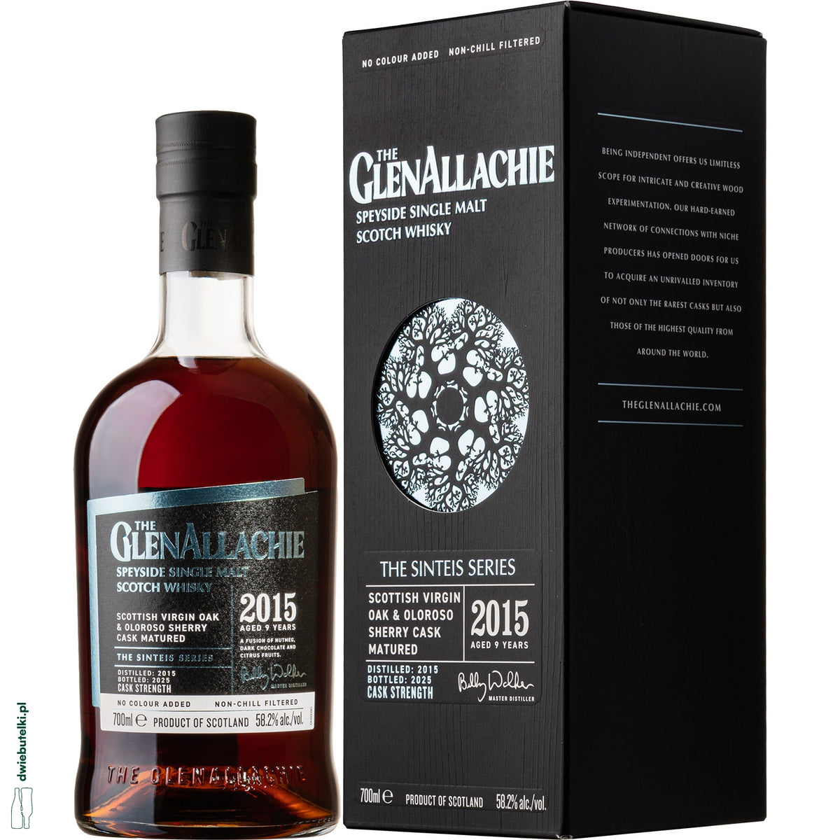 GLENALLACHIE SINTEIS SCOTISH VIRGIN OAK & OLOROSO SHERRY CASK 0,7L 58,2%
