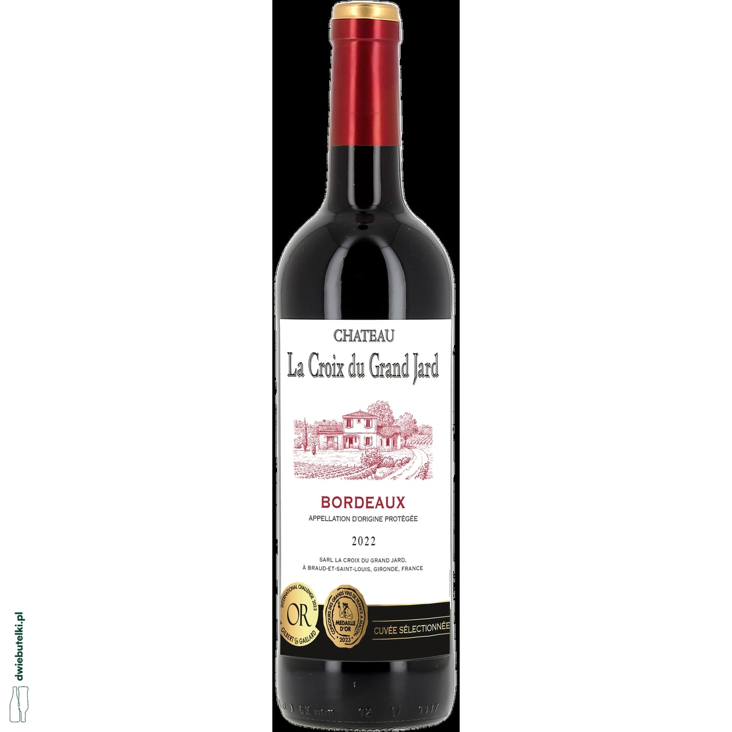 CHATEAU LA CROIX DU GRAND JARD BORDEAUX 2023 RED