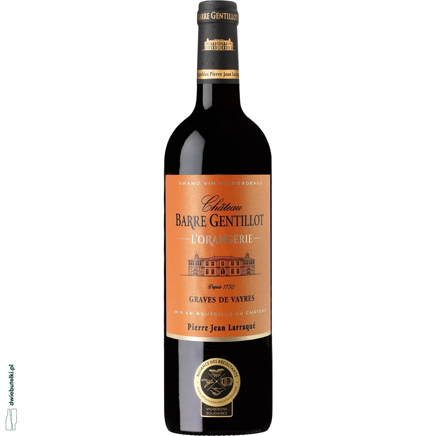 CHATEAU BARRE GENTILLOT L'ORANGERIE 2023 ROUGE