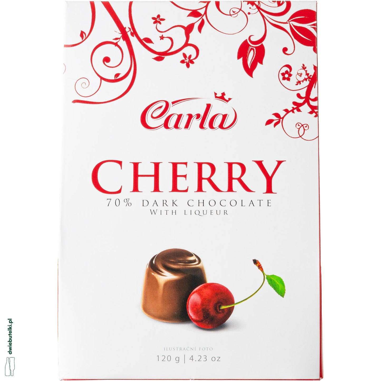 CARLA CHERRY 120G 70% DARK CHOCOLATE 21092026