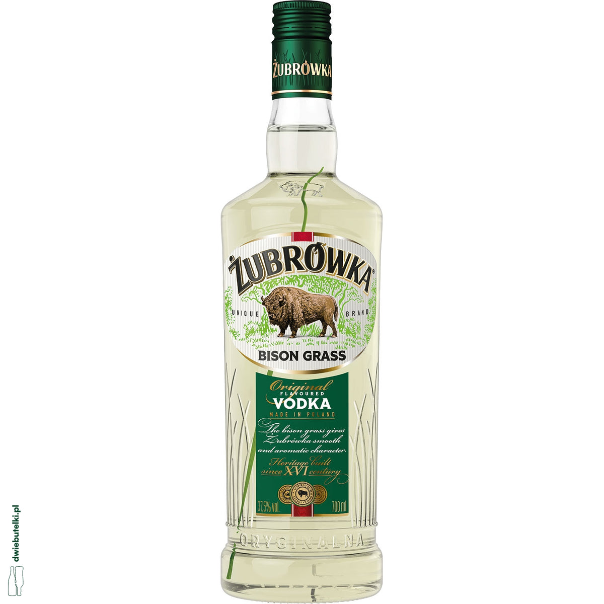 ŻUBRÓWKA ZIELONA BISON GRASS 0,7L