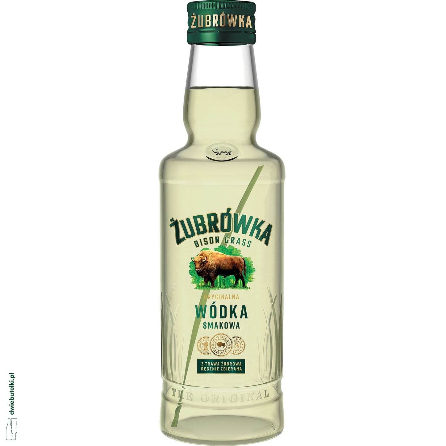 ŻUBRÓWKA ZIELONA BISON GRASS MINI 0,05L