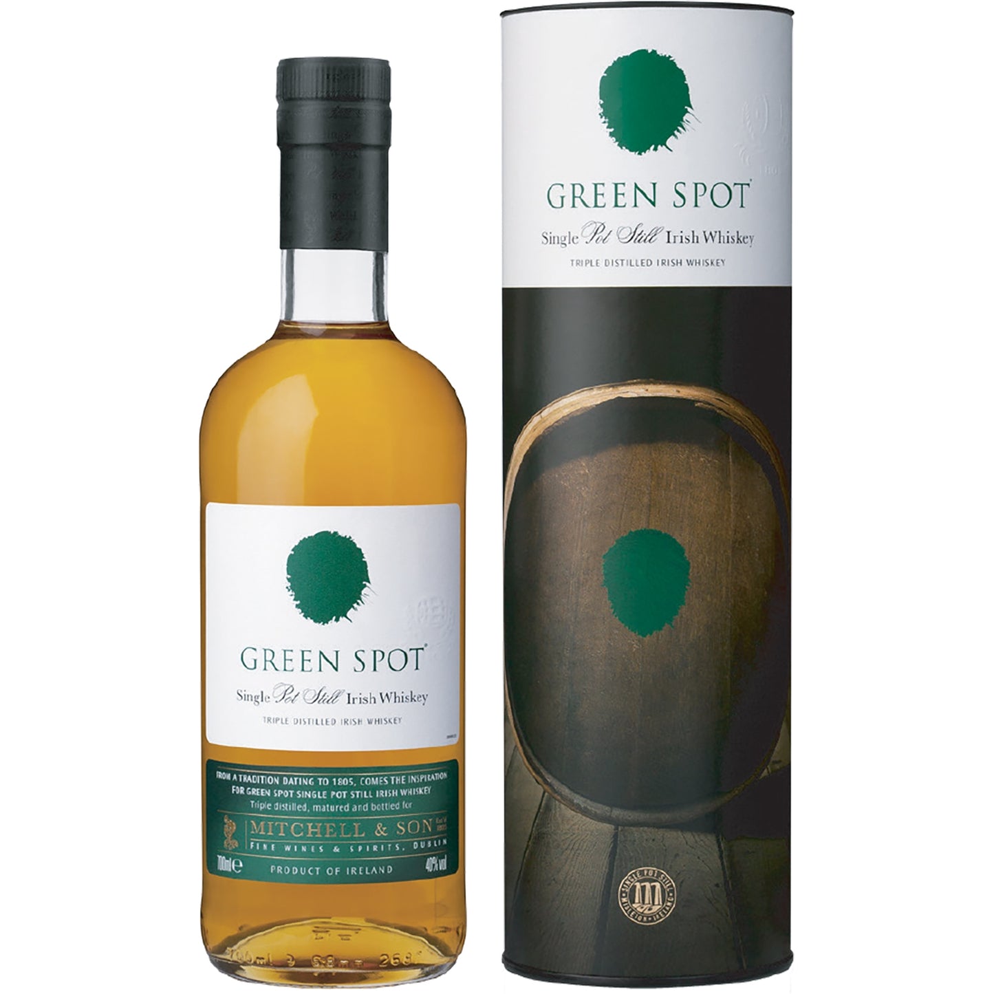 GREEN SPOT SINGLE POT STILL IRISH WH0,7L