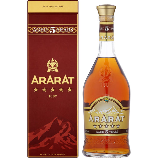 ARARAT 5 STARS 0,7L KARTONIK