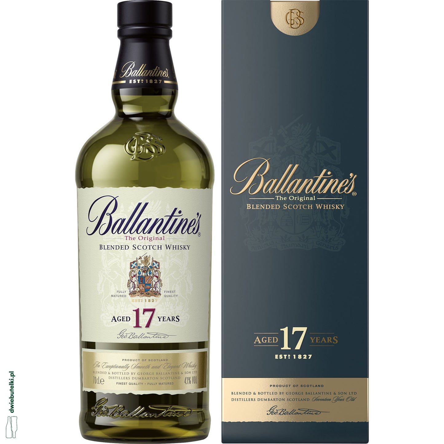BALLANTINES 17YO KARTONIK