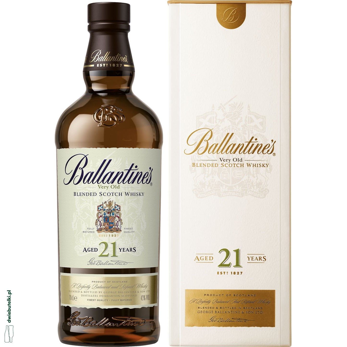 BALLANTINES 21YO KARTONIK