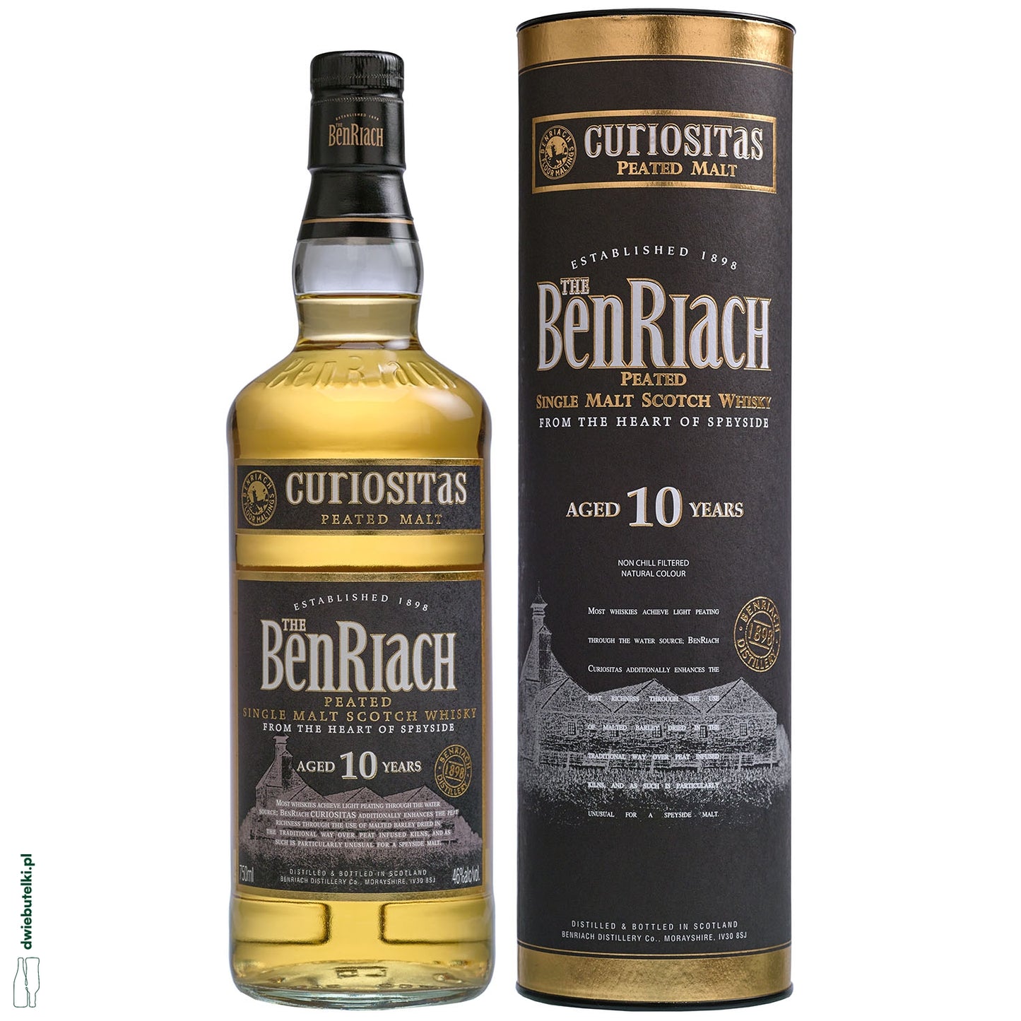 BENRIACH 10 YO SMOKY TEN 46 % 0.7L