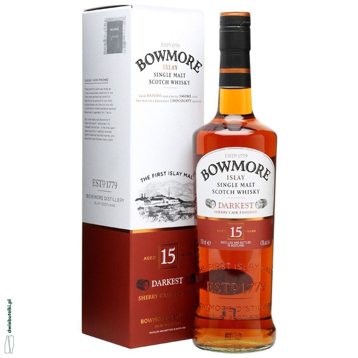 BOWMORE 15 YO 0.7L