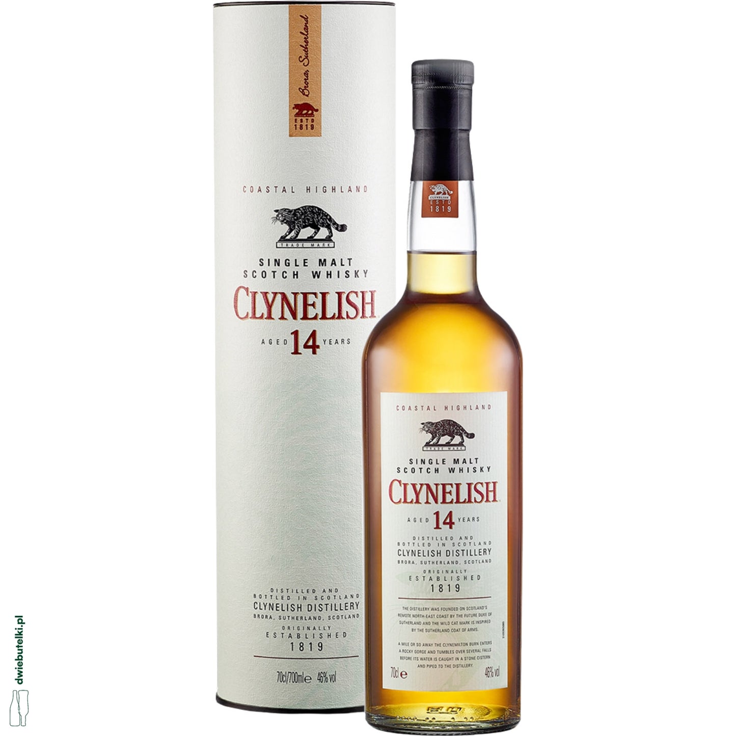 CLYNELISH SINGLE MALT 14 YO 0,7