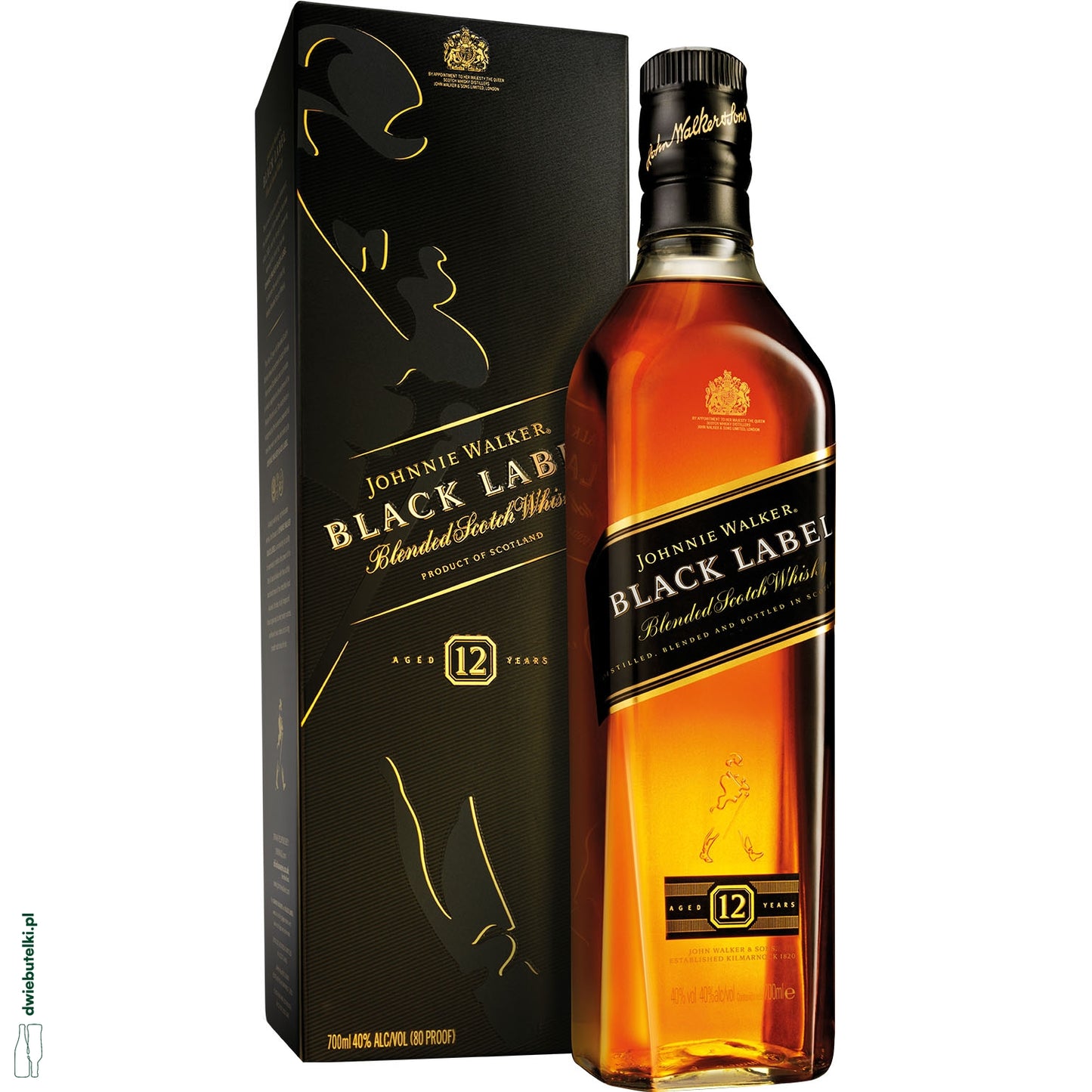 JOHNNIE WALKER BLACK LABEL KARTONIK