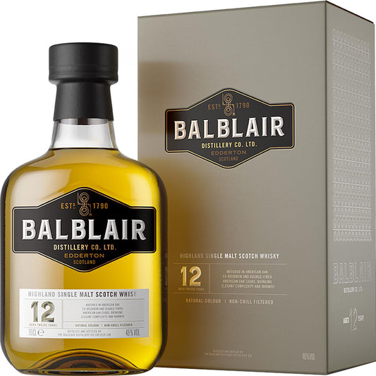 Balblair 12 Yo Kartonik 0,7L 46%