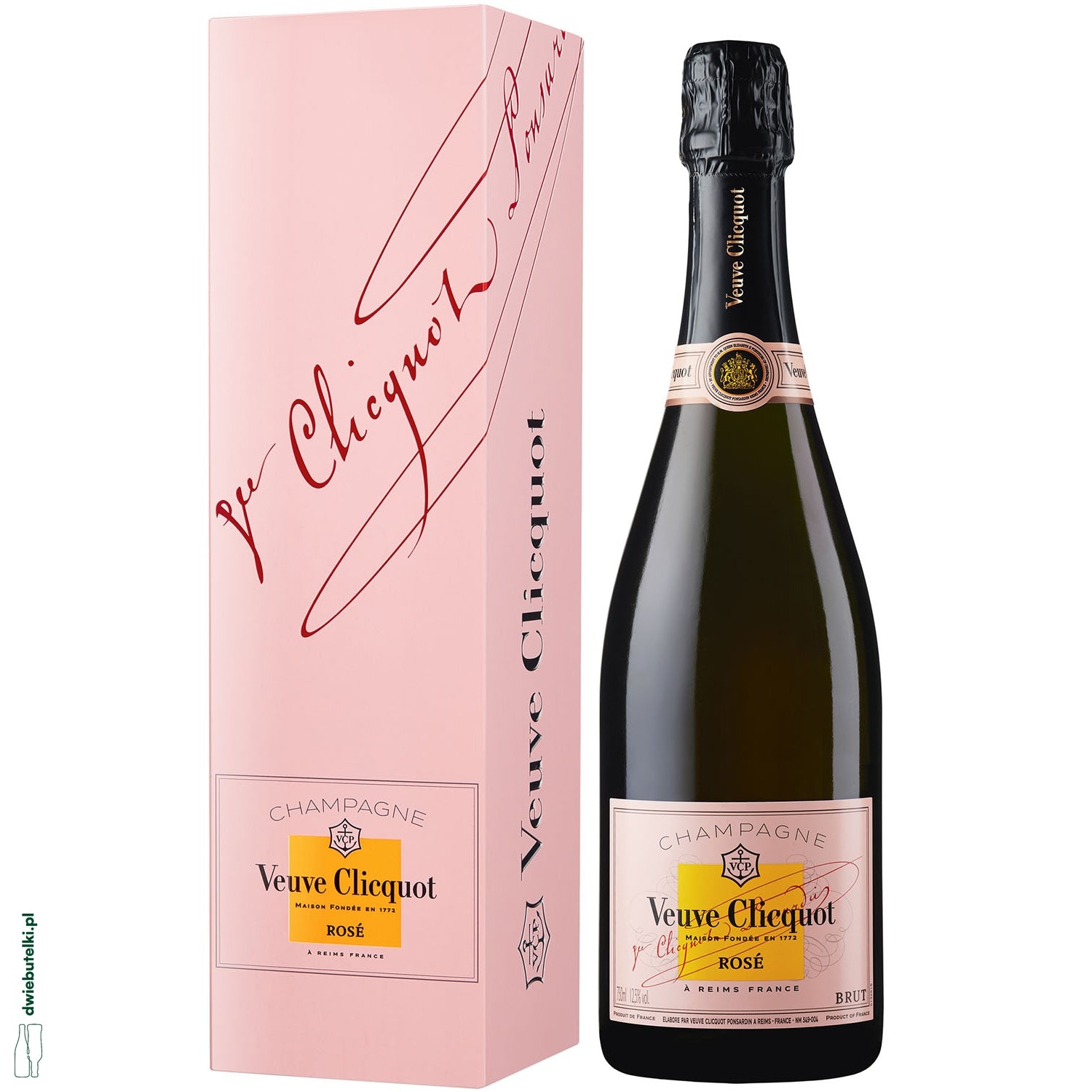 VEUVE CLICQUOT BRUT ROSE KARTONIK 0,75L
