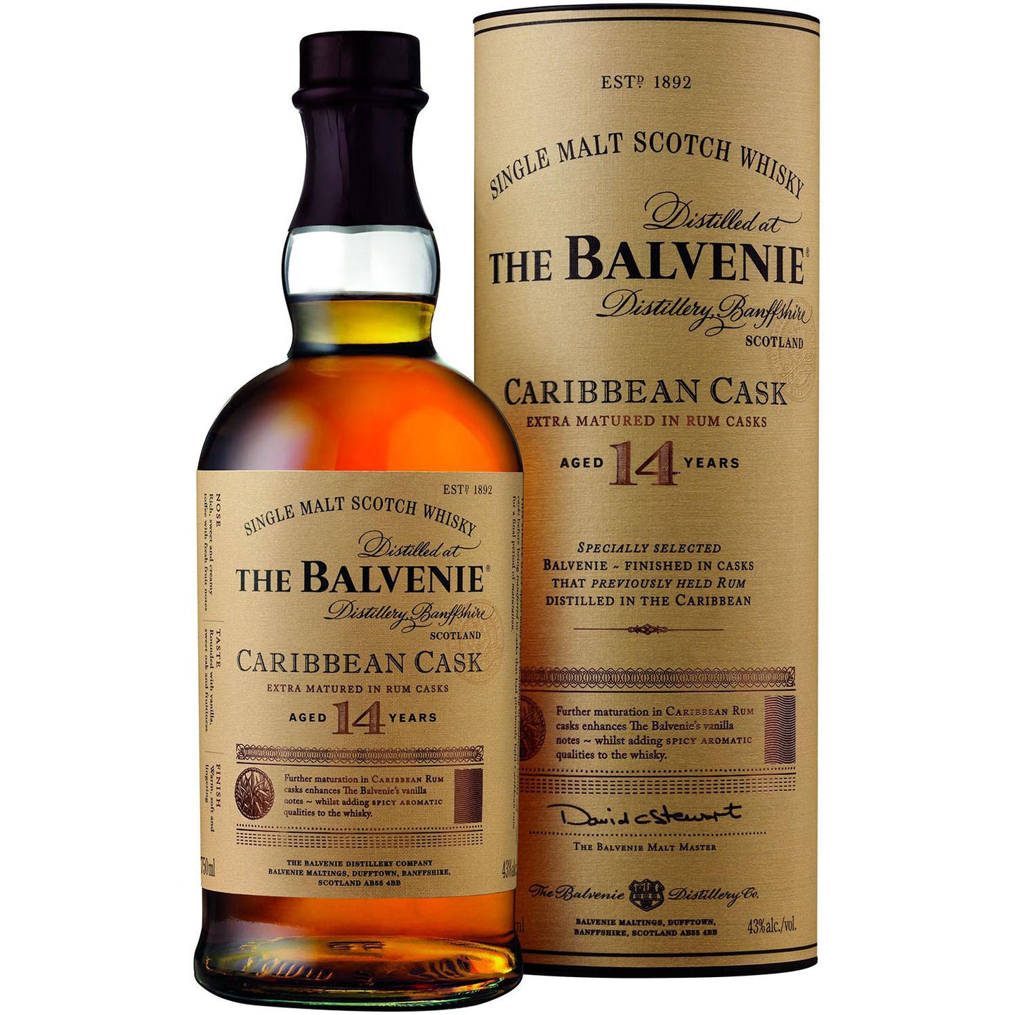 The Balvenie 14 Yo 0,7L 43%