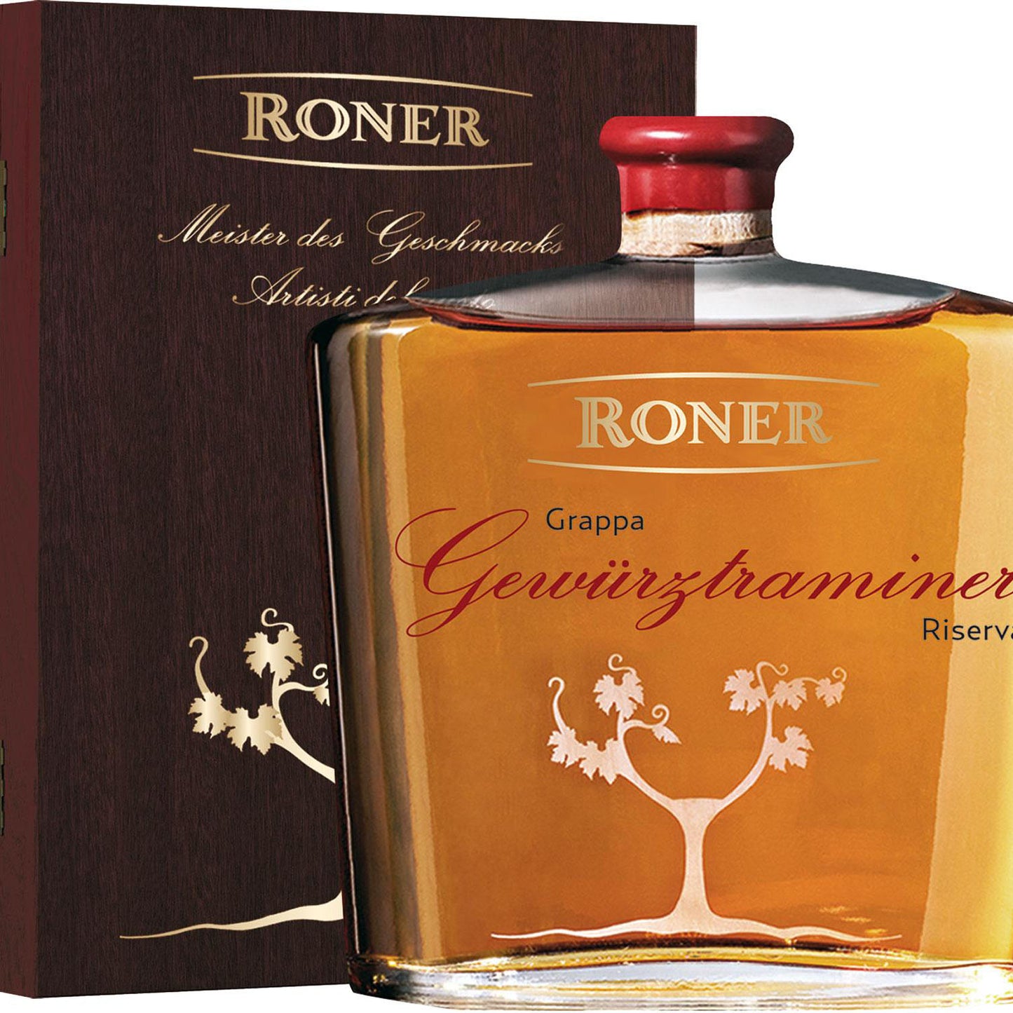 Grappa Gewurztraminer Riserv 0,7Skrzynka Roner