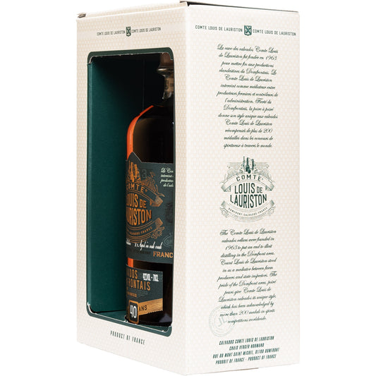 CALVADOS DOMFRONTAIS LAURISTON 40 YO