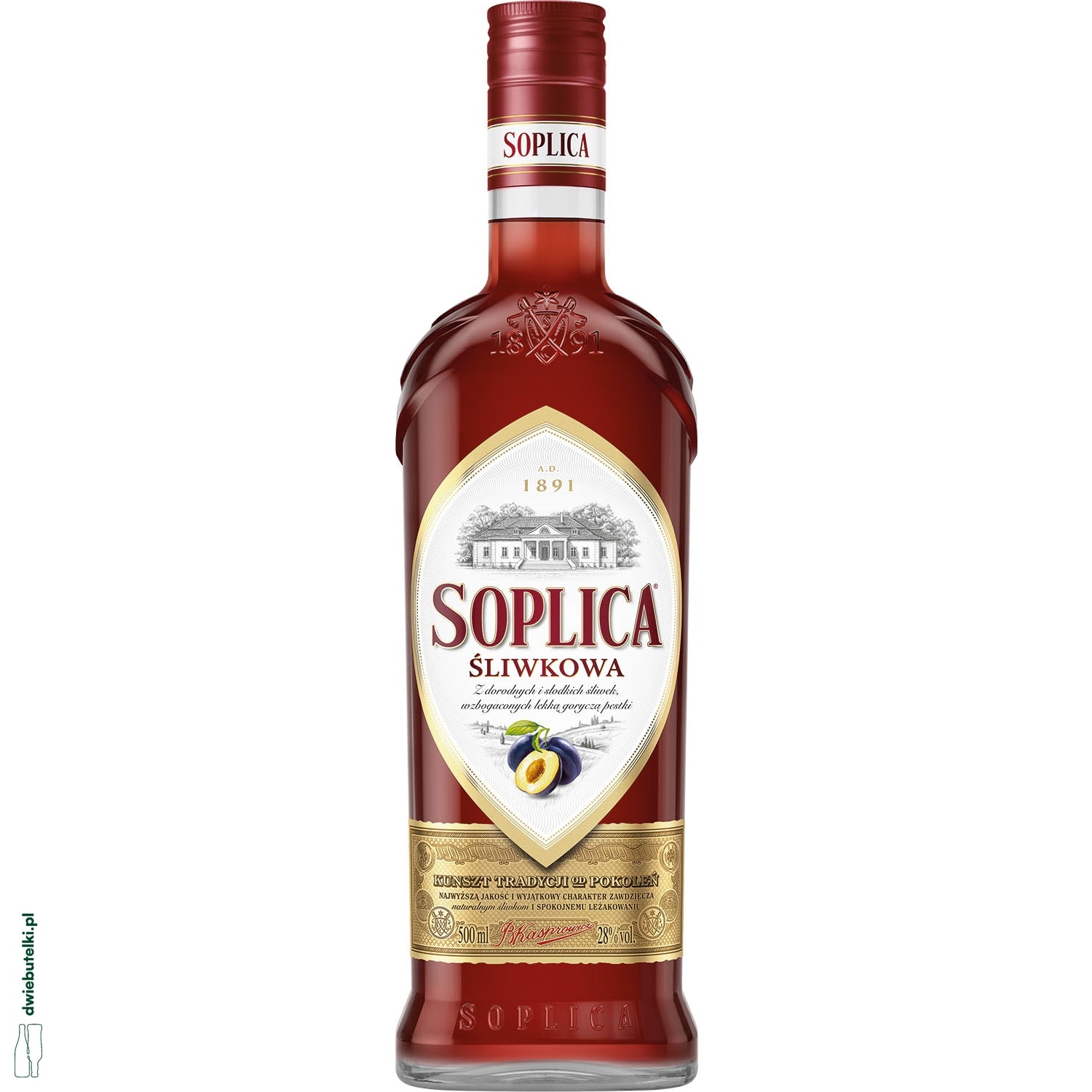 SOPLICA ŚLIWKA 0,5L