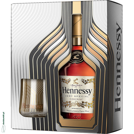 HENNESSY V.S. HENNY-RITA EOY GIFT BOX + SZKLANKI