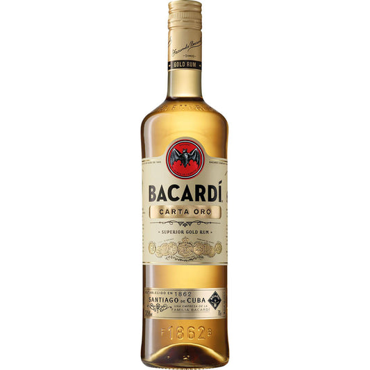 Bacardi Rum Carta Oro 0,7 40% Gold Goła