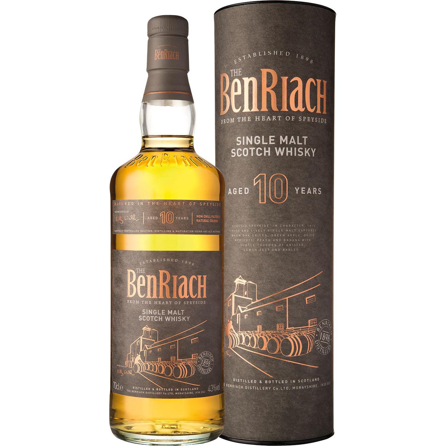 Benriach 10 Yo 43 % 0.7L