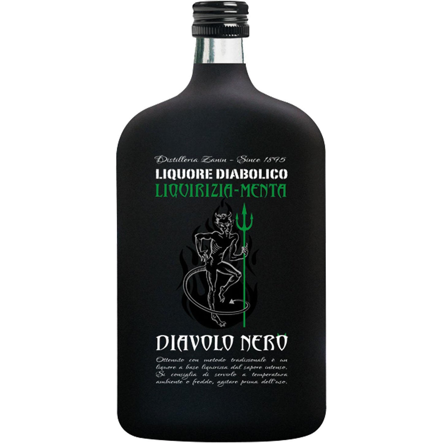 Diavolo Nero Menta Liquorice 0,7 Zanin