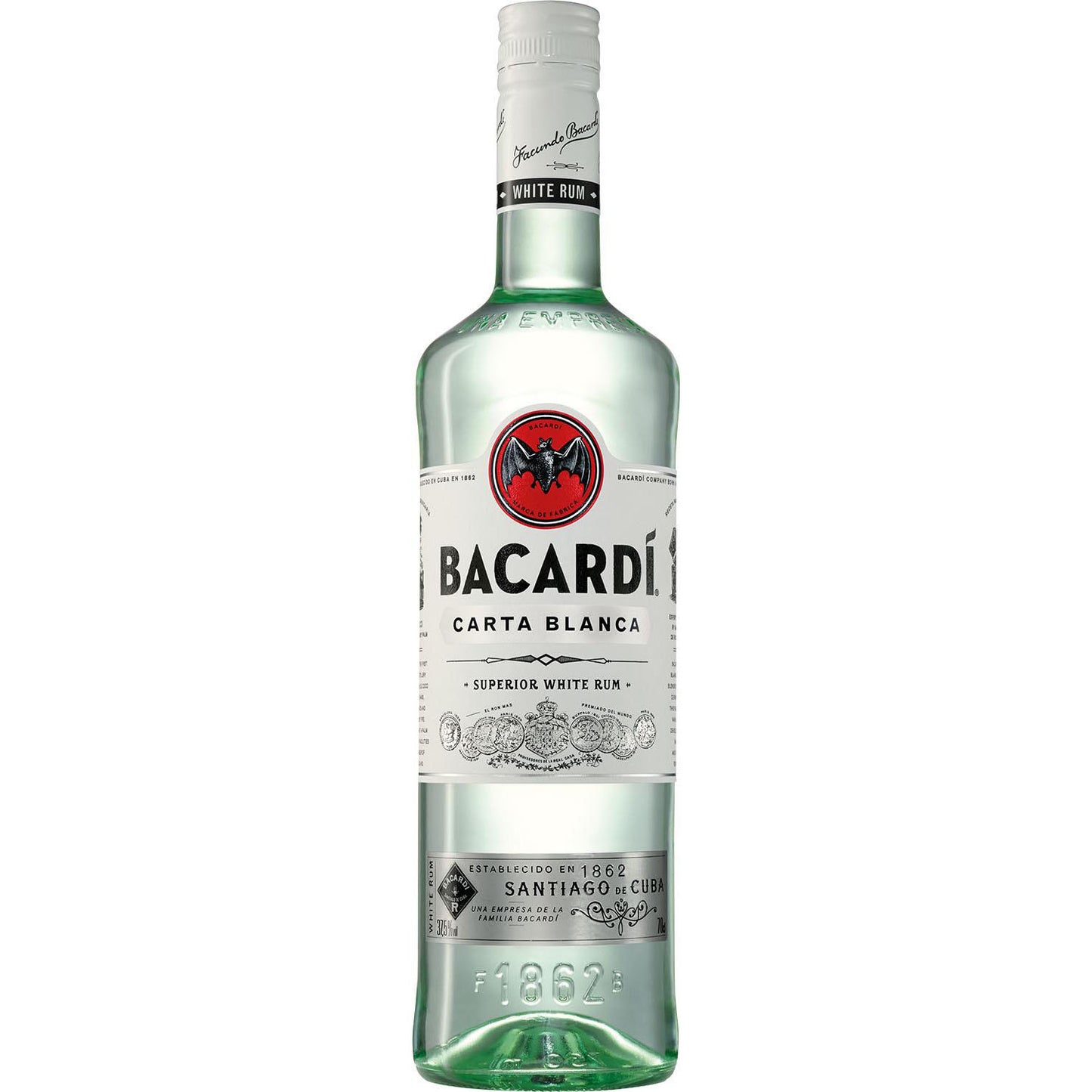 Bacardi Rum Carta Blanca 0,7L 37,5% Goła