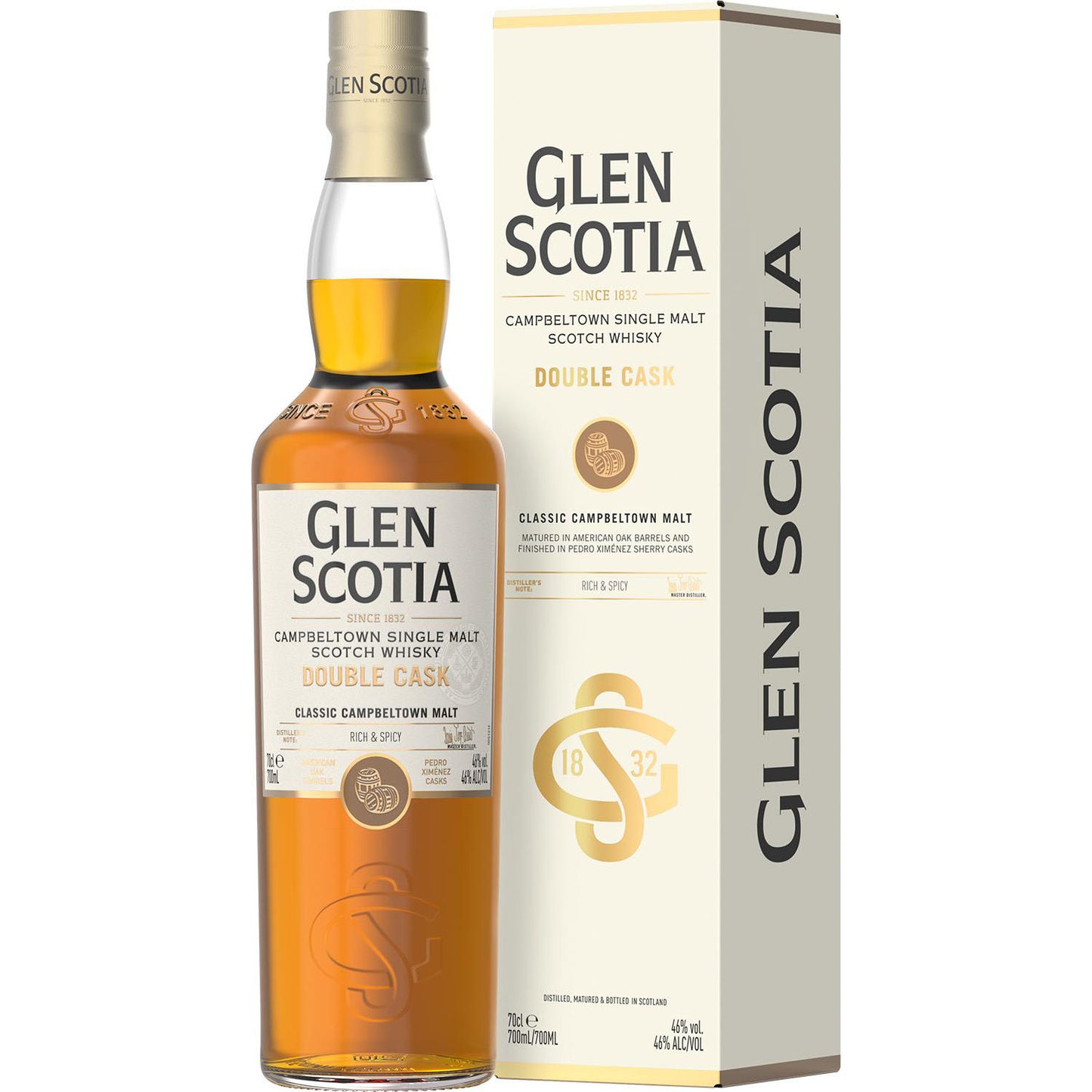 Glen Scotia Double Cask Single Malt 0.7L Kartonik