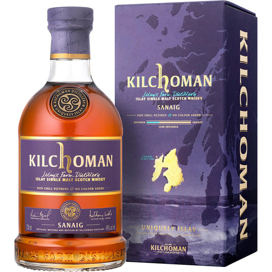 Kilchoman Single Malt Sanaig 0,7 46% Kartonik