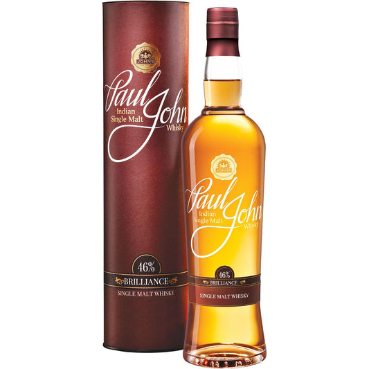 Paul John Single Malt, Brilliance 0,7L Tuba