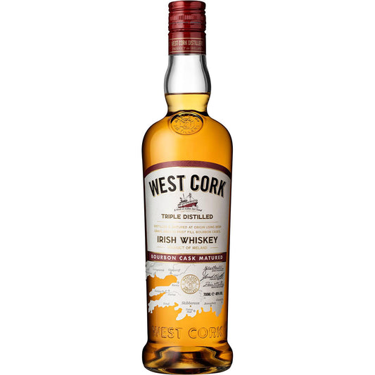 West Cork Blended Bourbon Cask 0,7 Goły 40%