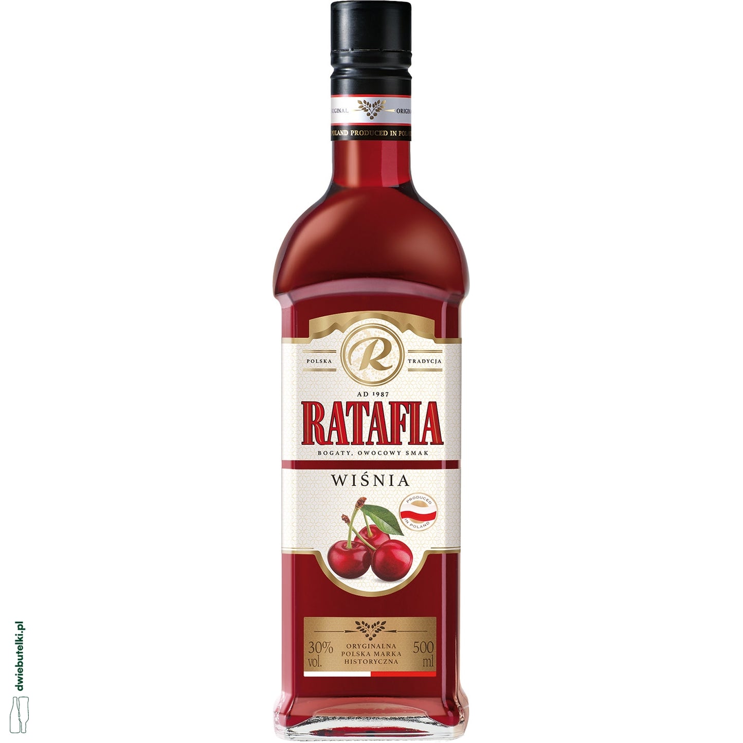 RATAFIA WIŚNIOWA 30% 0,5 L