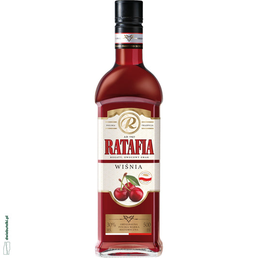 RATAFIA WIŚNIOWA 30% 0,5 L