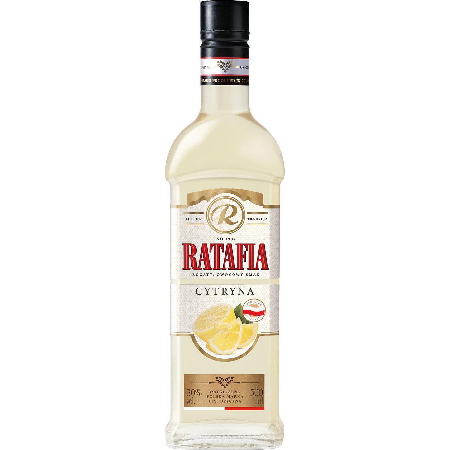 Ratafia Cytrynowa 30% 0,5 L